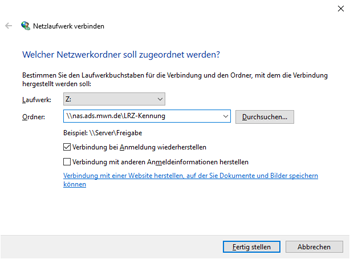LaufwerkEinbinden2